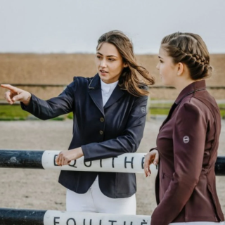 Frak EQUI-THEME Oliva damski