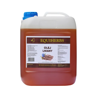 Olej lniany EQUIHERBS 5l