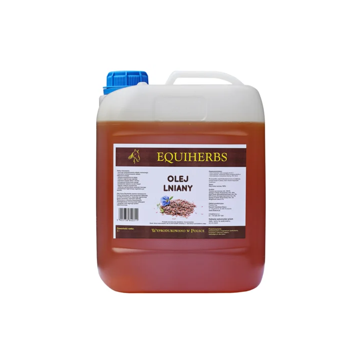 Olej lniany EQUIHERBS 5l