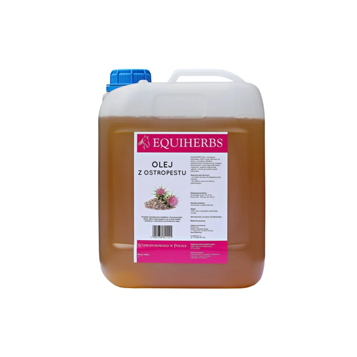 Olej z ostropestu EQUIHERBS 5l