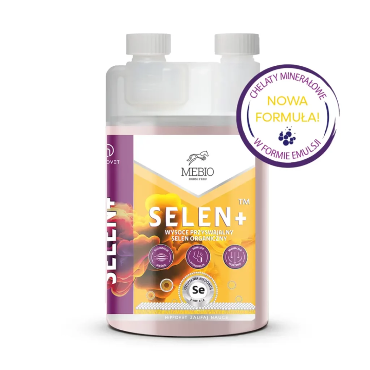 Suplement MEBIO Selen+ witamina C i E 1000ml