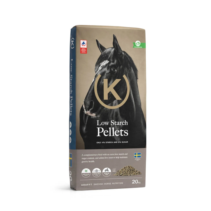 Pasza konie wrzodowe KRAFFT LowStarchPellets 20kg