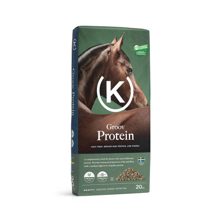 Pasza podstawowa KRAFFT GroovProtein pelet 20kg