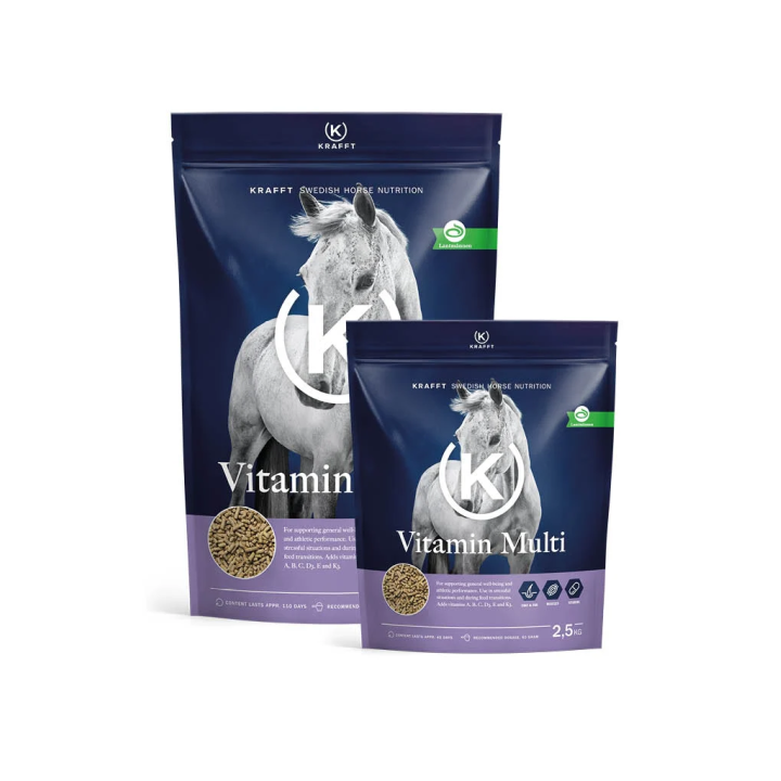 Witaminy KRAFFT VitaminMulti pelet 2,5kg
