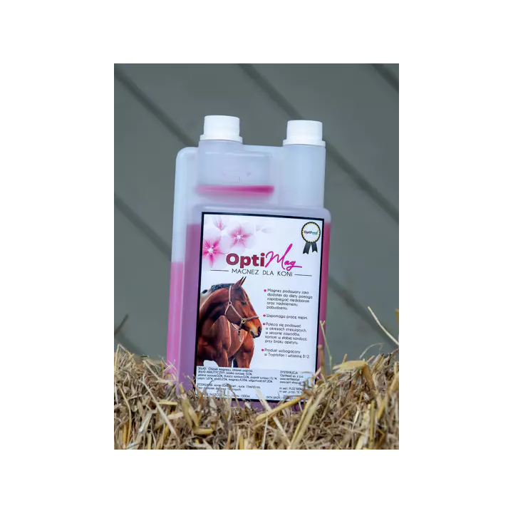 Suplement OptiMag magnez+b12 dla koni 1l