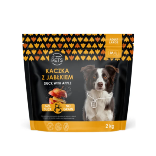 Sucha Karma WOW!PETS Kaczka/Jabłko PiesML 2kg