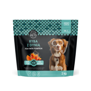 Sucha Karma WOW!PETS Ryba/Dynia PiesML 2kg