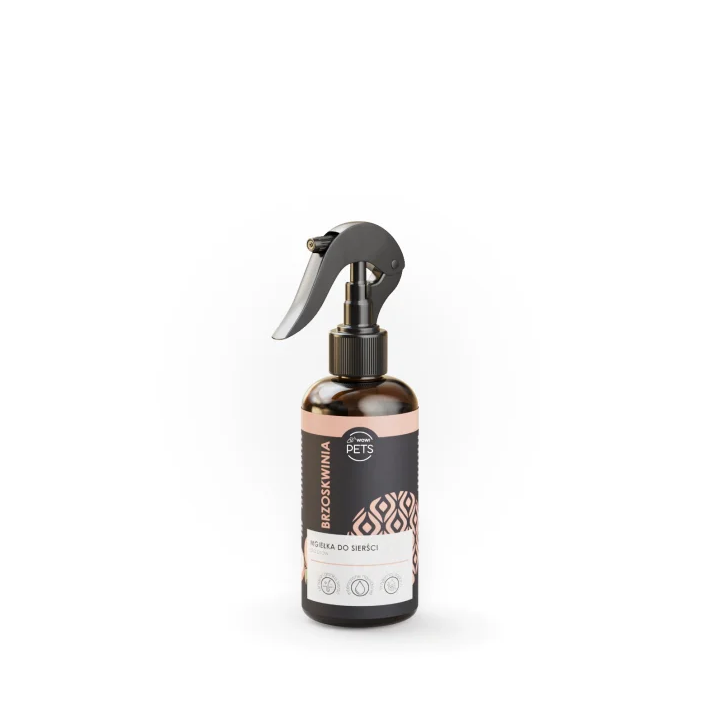 Mgiełka do sierści dla psów WOW!PETS Brzoskw 150ml