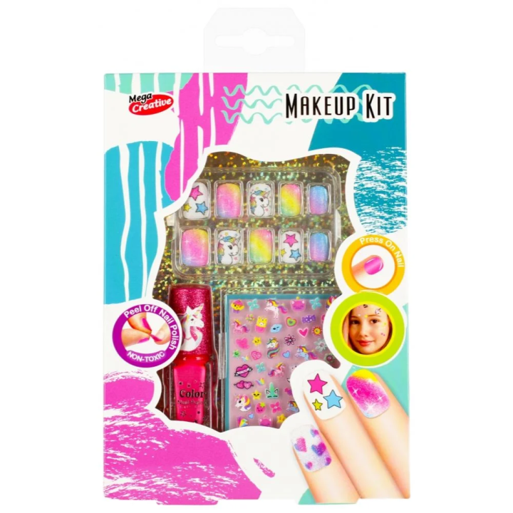 Zestaw make up kit MEGACREATIVE paznokcie