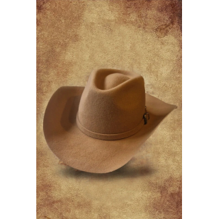Kapelusz kowbojski WILDBILL filcowy lightbrown
