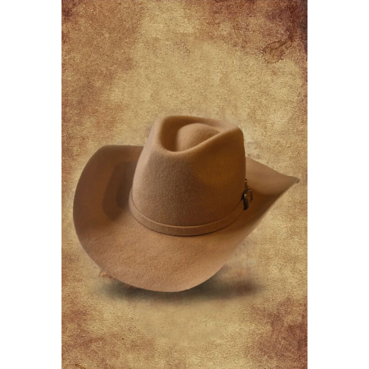 Kapelusz kowbojski WILDBILL filcowy lightbrown