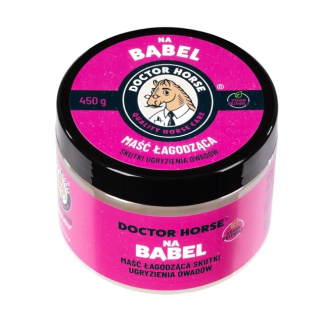 Maść łagodząca ugryz. DOCTORHORSE Na Bąbel 450g