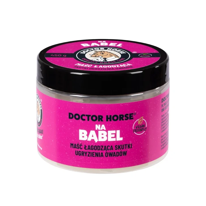 Maść łagodząca ugryz. DOCTORHORSE Na Bąbel 450g