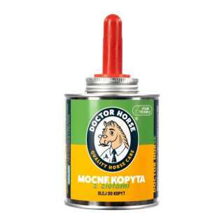 Olej DOCTORHORSE do kopyt MocneKopyta zioła 450ml | Sklep jeździecki Horse Trade.pl
