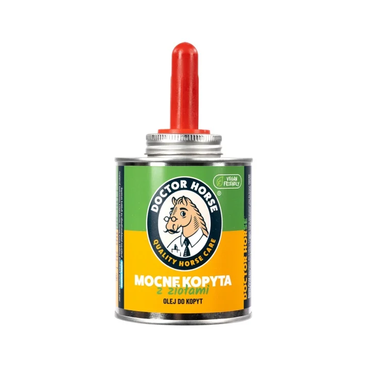 Olej DOCTORHORSE do kopyt MocneKopyta zioła 450ml | Sklep jeździecki Horse Trade.pl