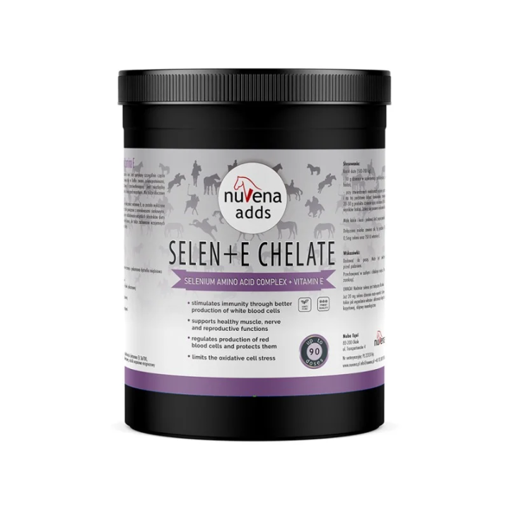 Suplement NUVENA Selen+E Chelate 900g