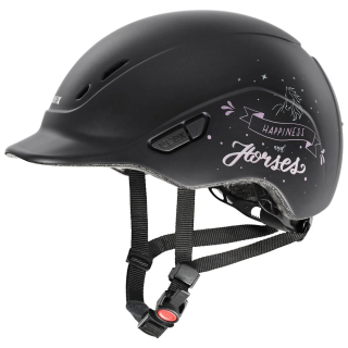 Kask UVEX Kidoxx happyhorse black XXXS (49-54)