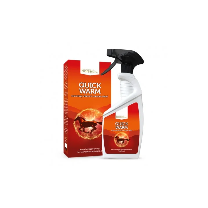 Spray rozgrz. HORSE-LINE QuickWarm 700ml