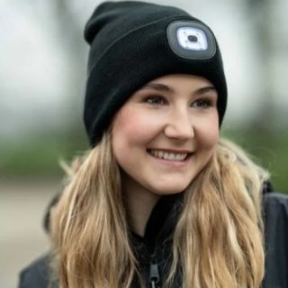 Czapka ze światłem LED HKM Honey