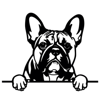 Wieszak metalowy DECORMETAL Bulldog 21cm