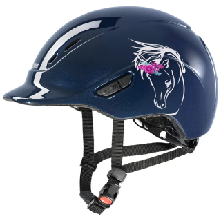 Kask UVEX Kidoxx flower navy shiny XXXS (49-54)