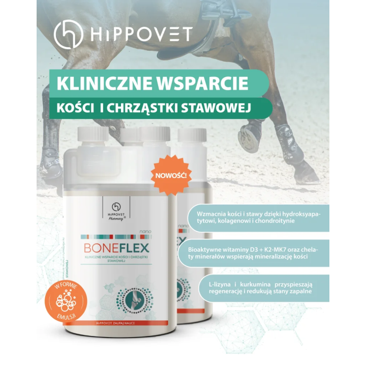 Suplement HIPPOVETPharmacy BoneFlex nano 1l
