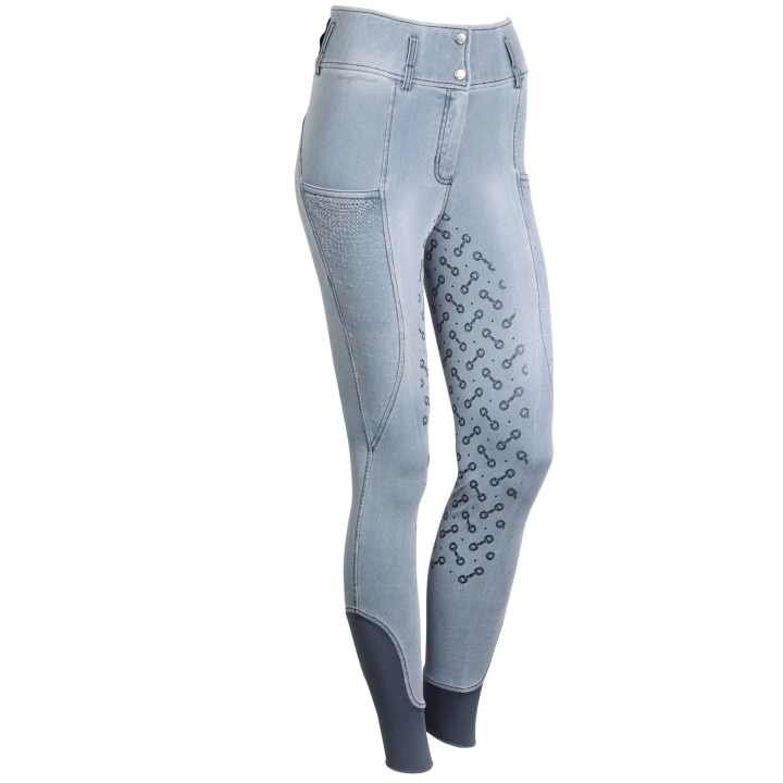 Bryczesy HH JustRideRetroFullGrip AW25