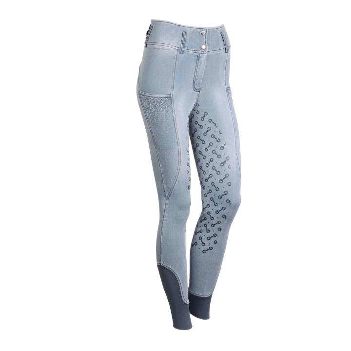 Bryczesy HH JustRideRetroFullGrip 25AW