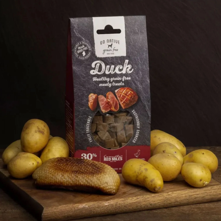 Smaczki dla psa GO NATIVE Essential duck 100g