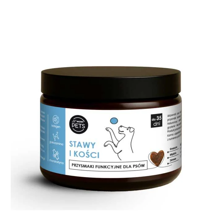 PrzysmakiFunkcyjne WOW!PETS DlaPsów Stawy 100g