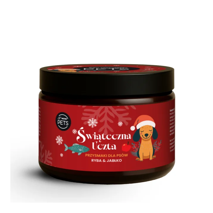 Smaczki dla psa WOW!PETS Świąteczna Uczta 80g