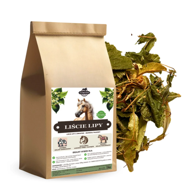 Liść lipy z kwiatem SAMFARM 1kg