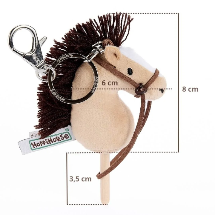 Breloczek HoppiHorse HobbyHorse beige 12cm