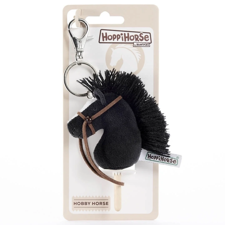 Breloczek HoppiHorse HobbyHorse black 12cm