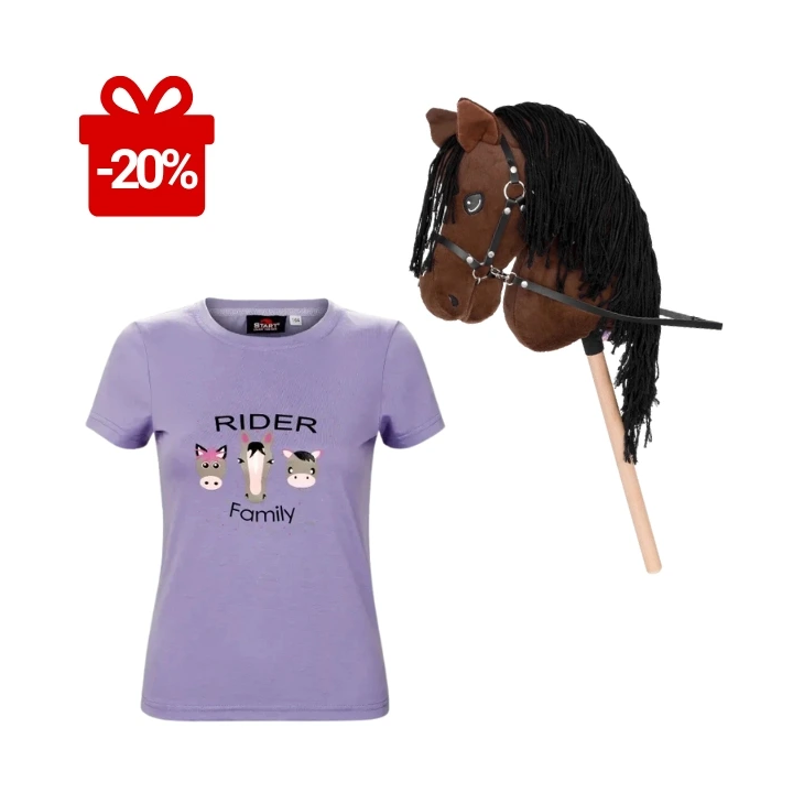  DLA DZIECI - Koszulka 152 + Hobby Horse Bella