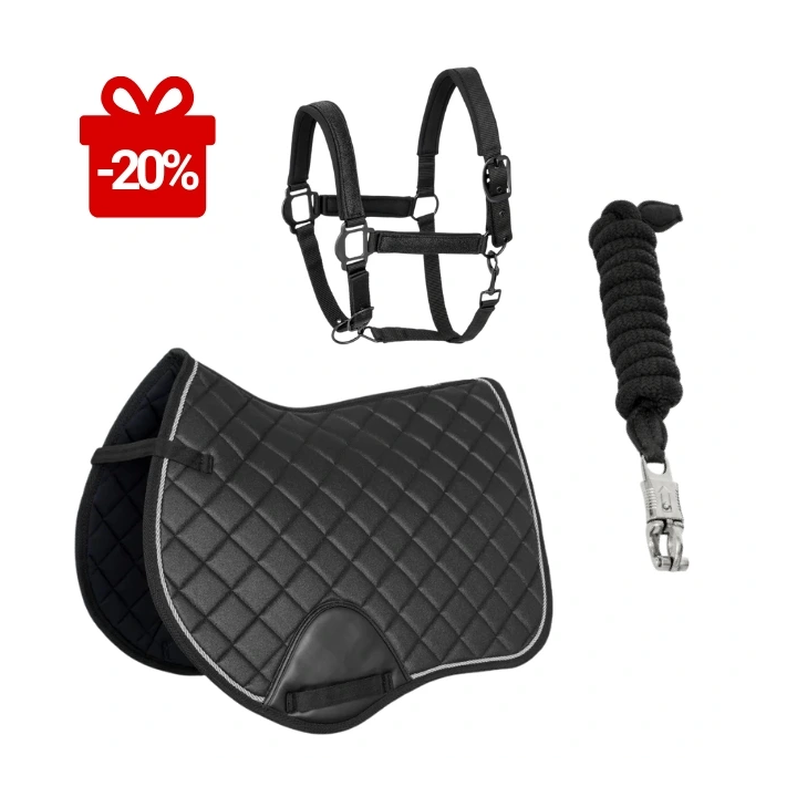  DLA KONIA - Uwiąz + Kantar (FULL) + Czaprak (DR)