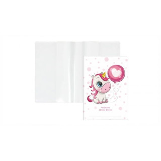 Okładka na książeczkę zdrowia dziecka Unicorn A5