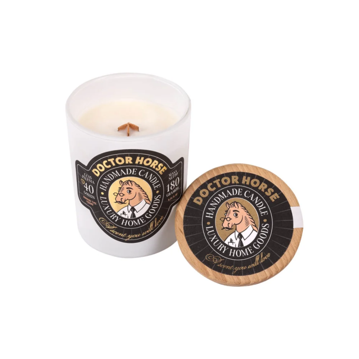 Świeca DOCTORHORSE sojowa jabłko cynamon