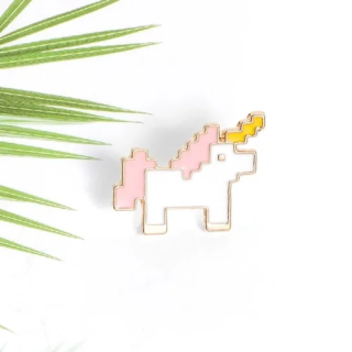 Przypinka PZP jednorożec MINECRAFT