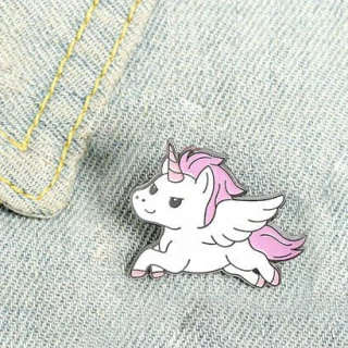 Przypinka PZP jednorożec