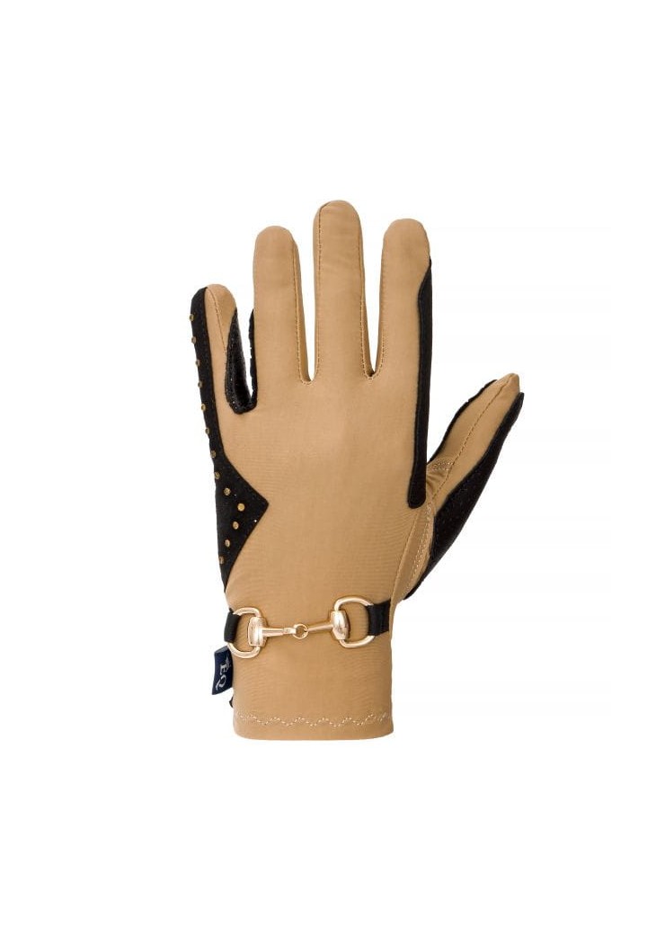 11410035-Gloves-EQ.QUEEN-Trangan-gold-black-front.jpg