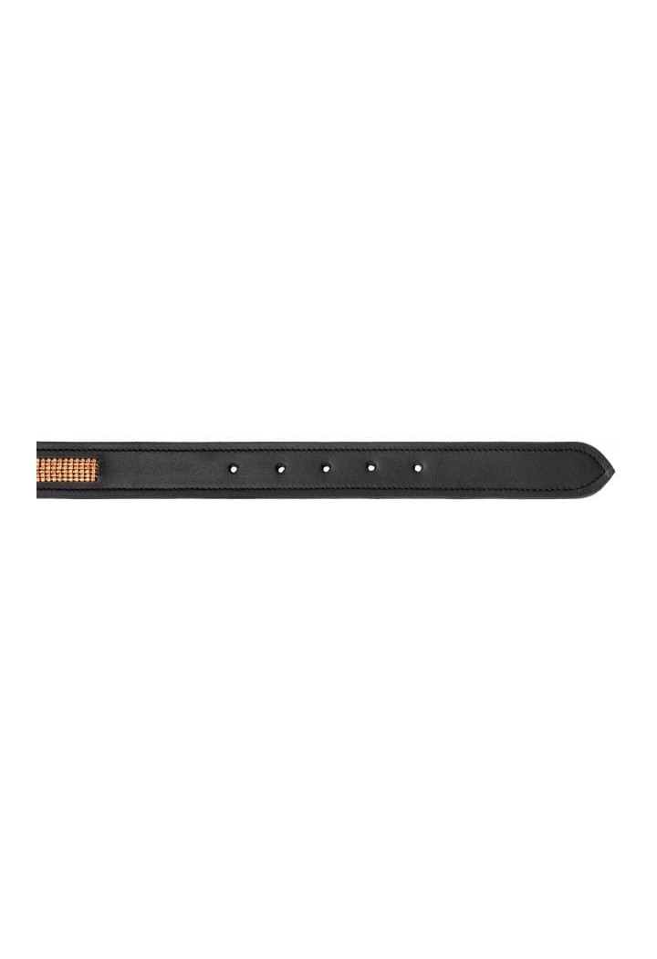 10810007 Leather belt EQ.QUEEN SmallDiamonds black-rosegold 2.jpg