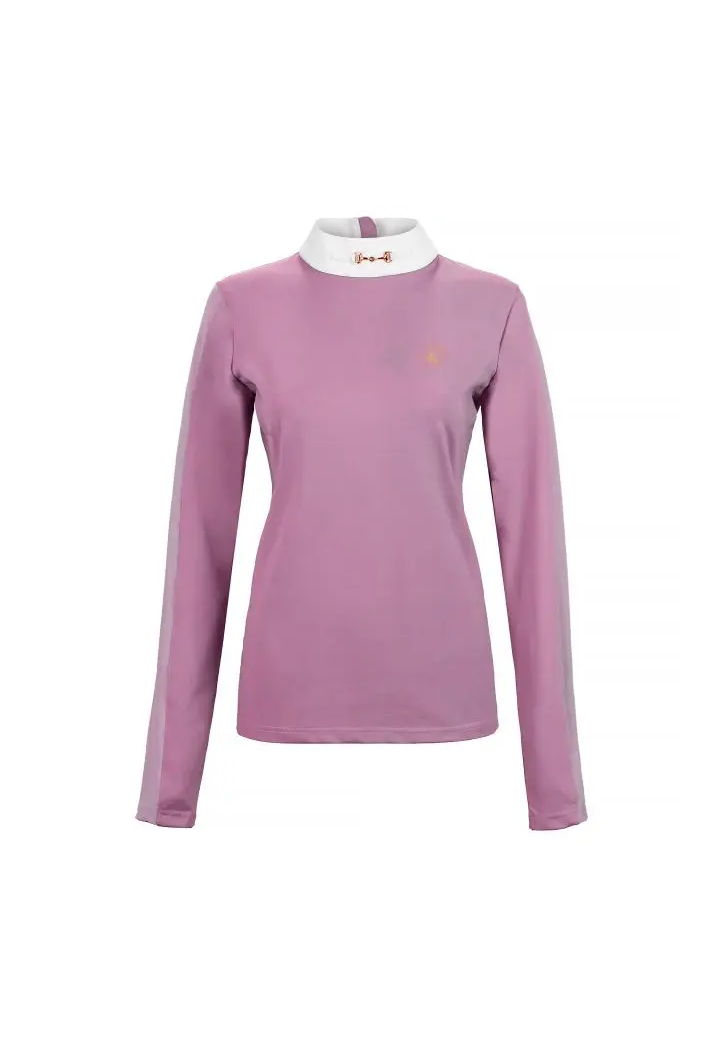 11010321 Competition shirt EQ.QUEEN Charlotte 23AW elderberry front.webp