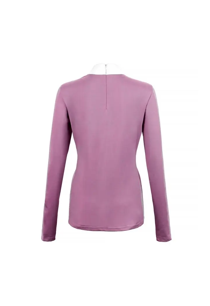 11010321 Competition shirt EQ.QUEEN Charlotte 23AW elderberry back.webp