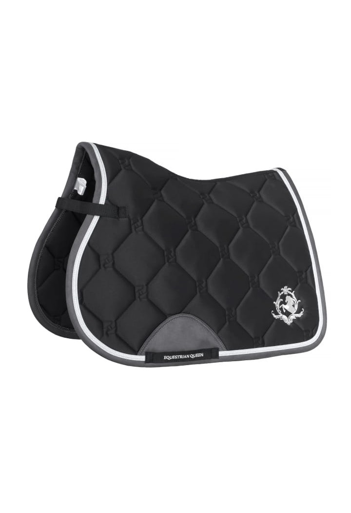 20410036_ Saddle pad EQ.QUEEN Riga  black VS.jpg