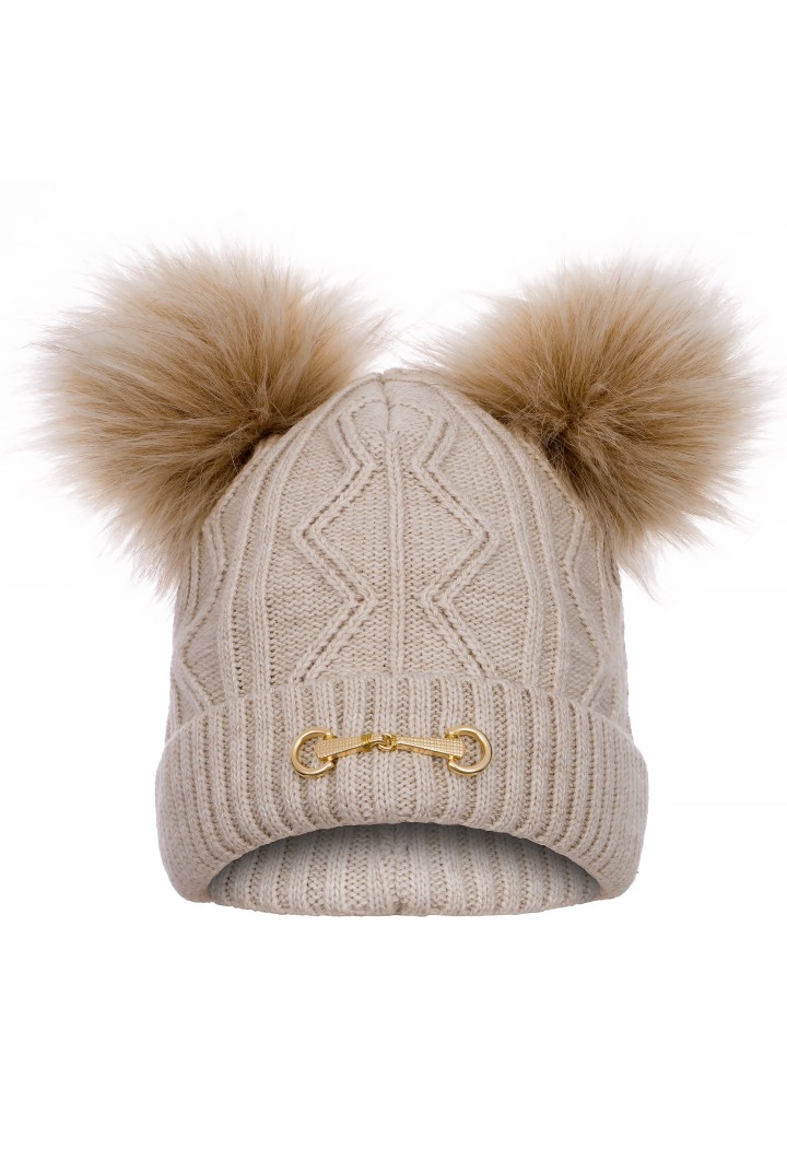 10610381_Hat EQ.QUEEN Ayla 24AW light beige front.jpg