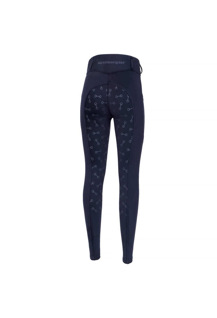 11311071_Leggings EQ.QUEEN Salford 25SS navy back.webp