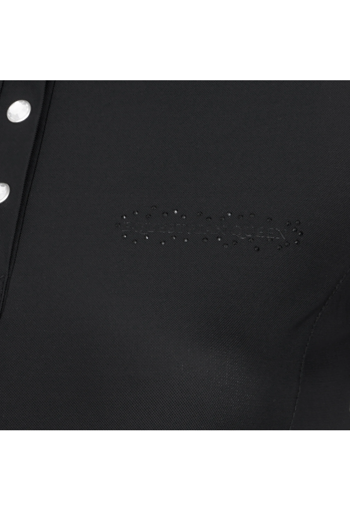 10410751_Polo shirt EQ.QUEEN Andrea 25SS black detail.webp