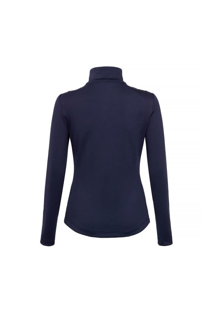 10310621 Bluza EQ.QUEEN Henrietta2.0 25AW navy back.jpg