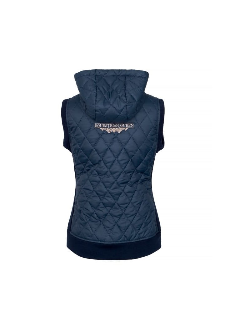 10210161 Kamizelka EQ.QUEEN Blakely 25AW navy back.jpg